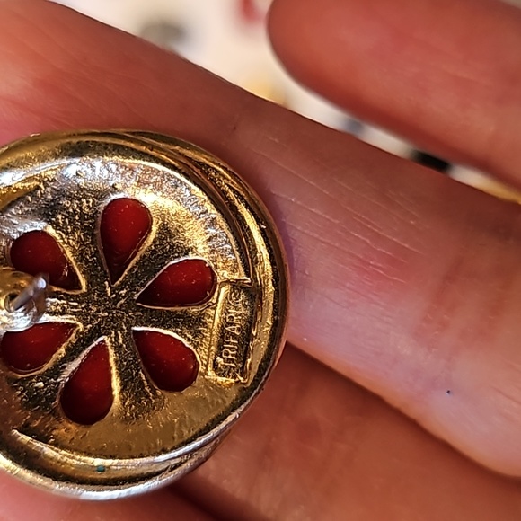 Lot of vintage pierced earrings - Picture 5 of 5